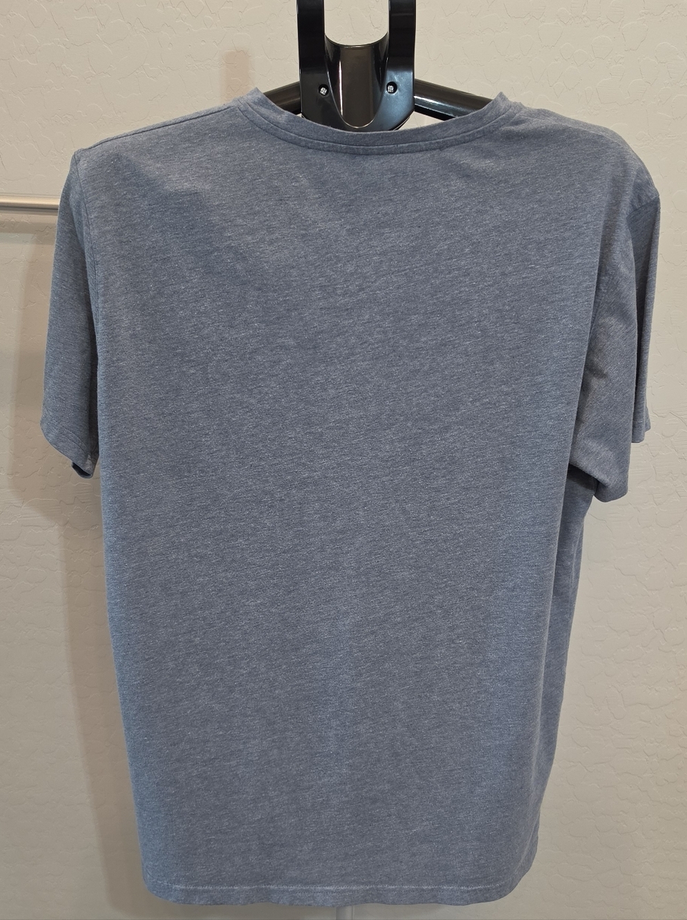 Fjallraven Men's Short-Sleeve Crewneck T-Shirt — Heather Slate Blue - Picture 8 of 8